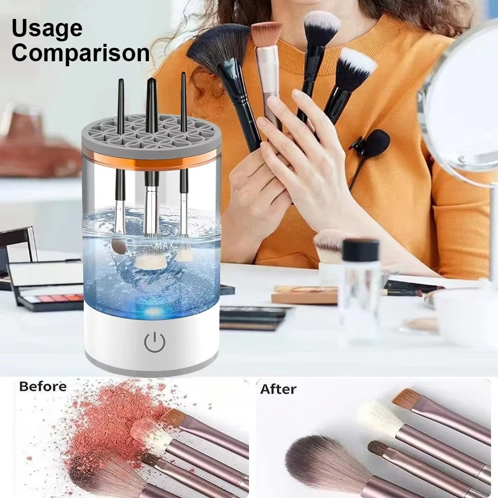  Makeup Brush Cleaner Portable 3 in 1